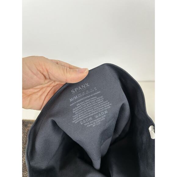 SPANX Look at Me Now Seamless Leggings Heather Camo Size M Women’s Athletic Yoga - Picture 4 of 7